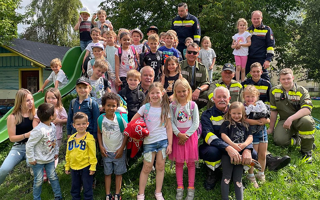 Übung im Kindergarten